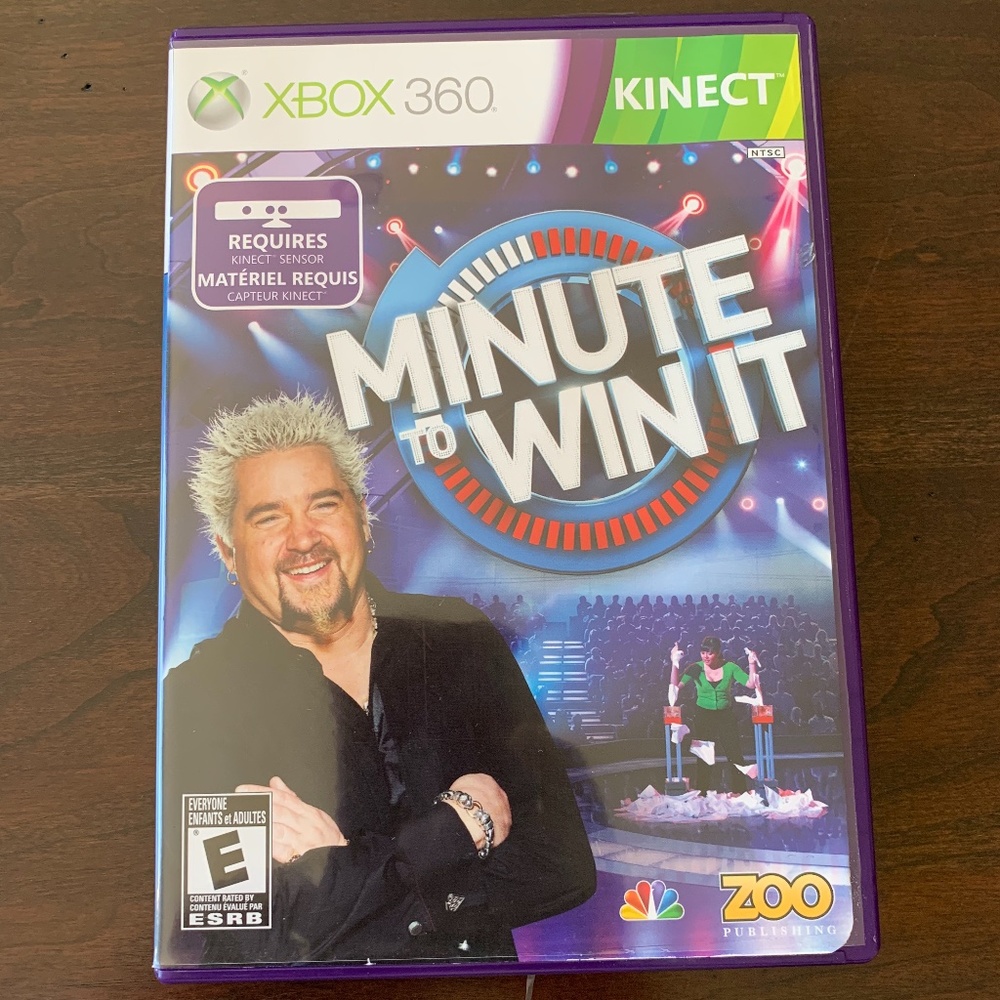 XBOX 360 KINECT - MINUTE TO WIN IT